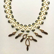 Free pattern Chevron Duo Beads - Chevron Duo dagger Collar